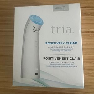 TRIA Positively Clear Acne Cleansing Blue Light New In Box